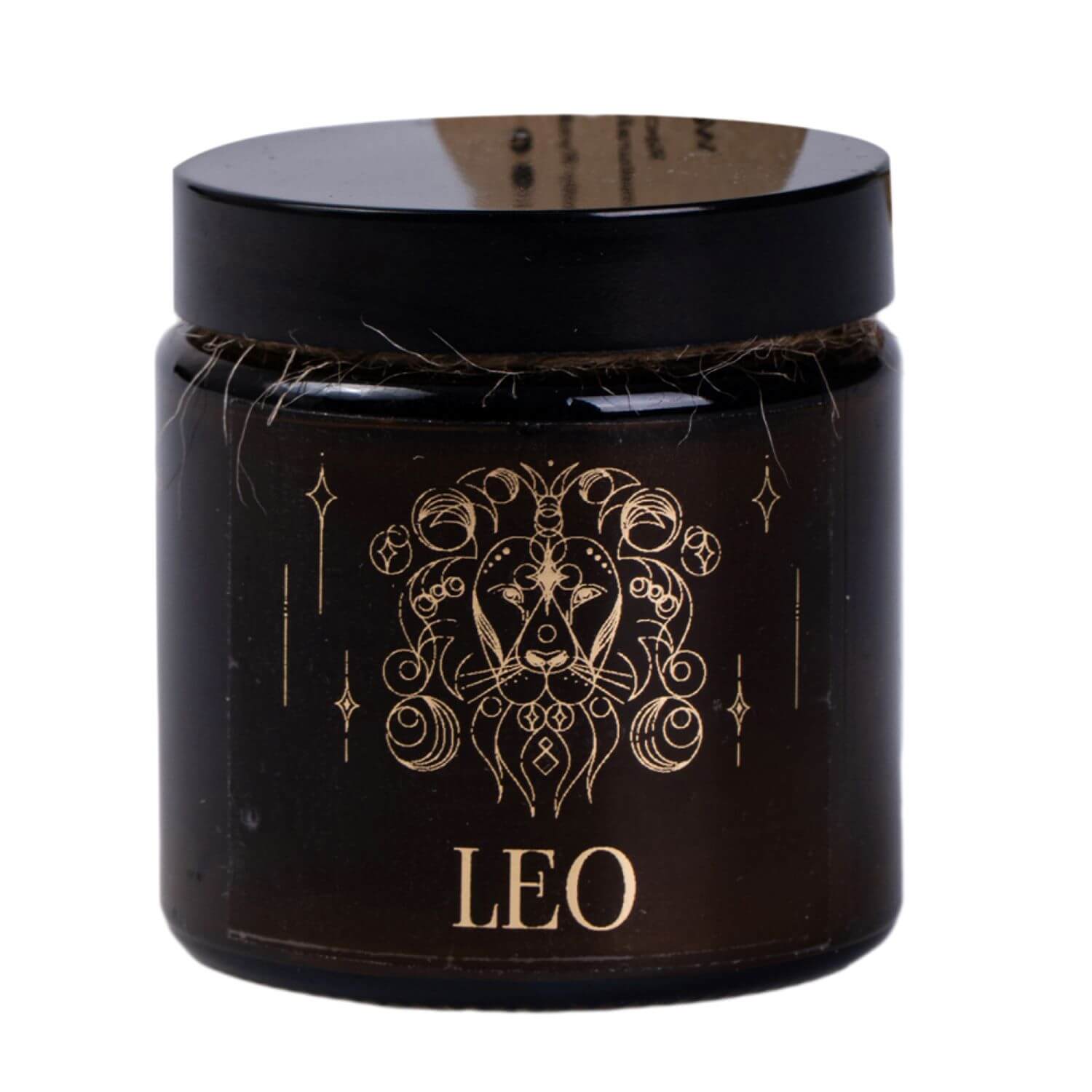 Świeca w Słoiku Znak Zodiaku Lew