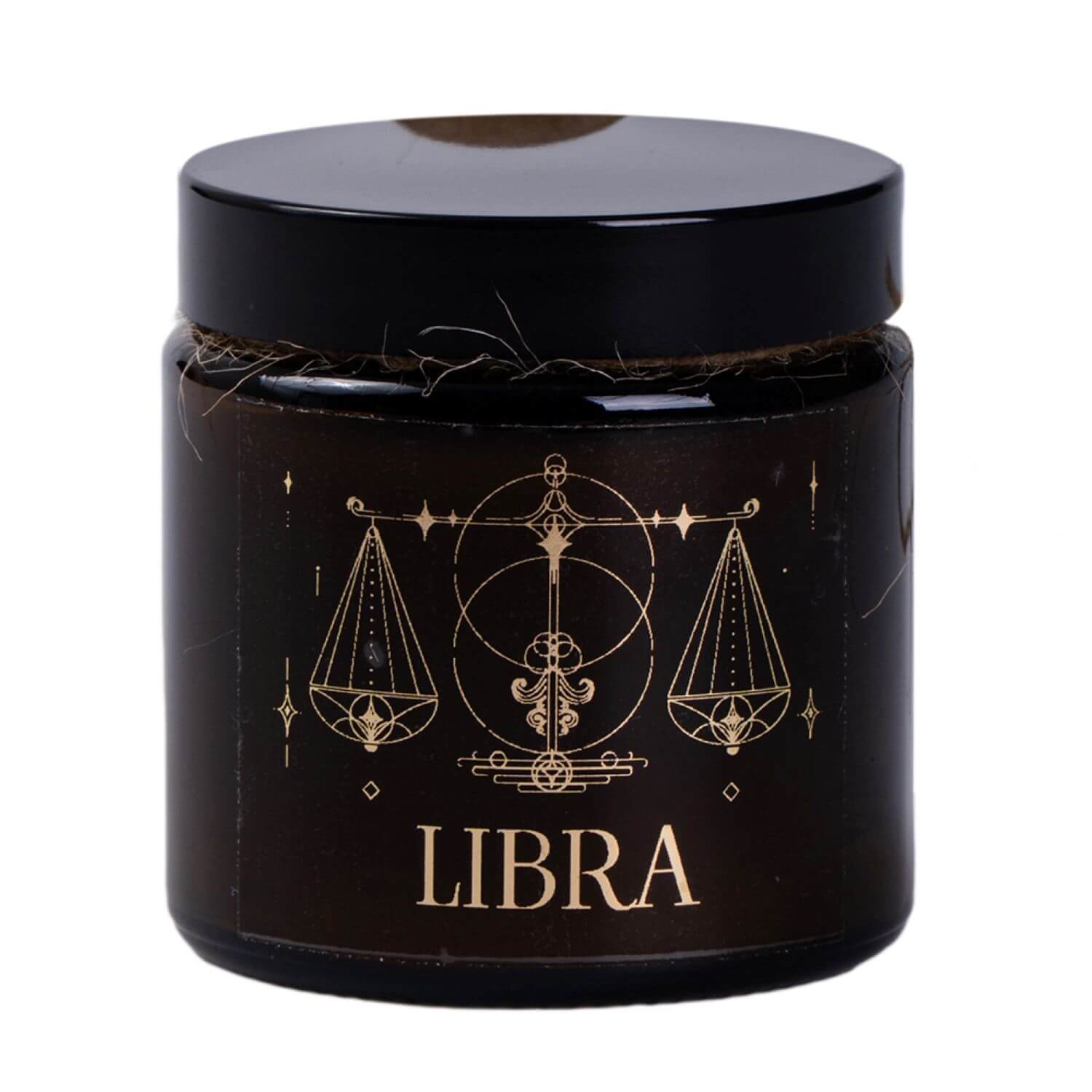 Świeca w Słoiku Znak Zodiaku Waga