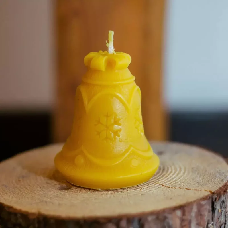 Świeca Dzwonek Świeczka z Wosku Pszczelego