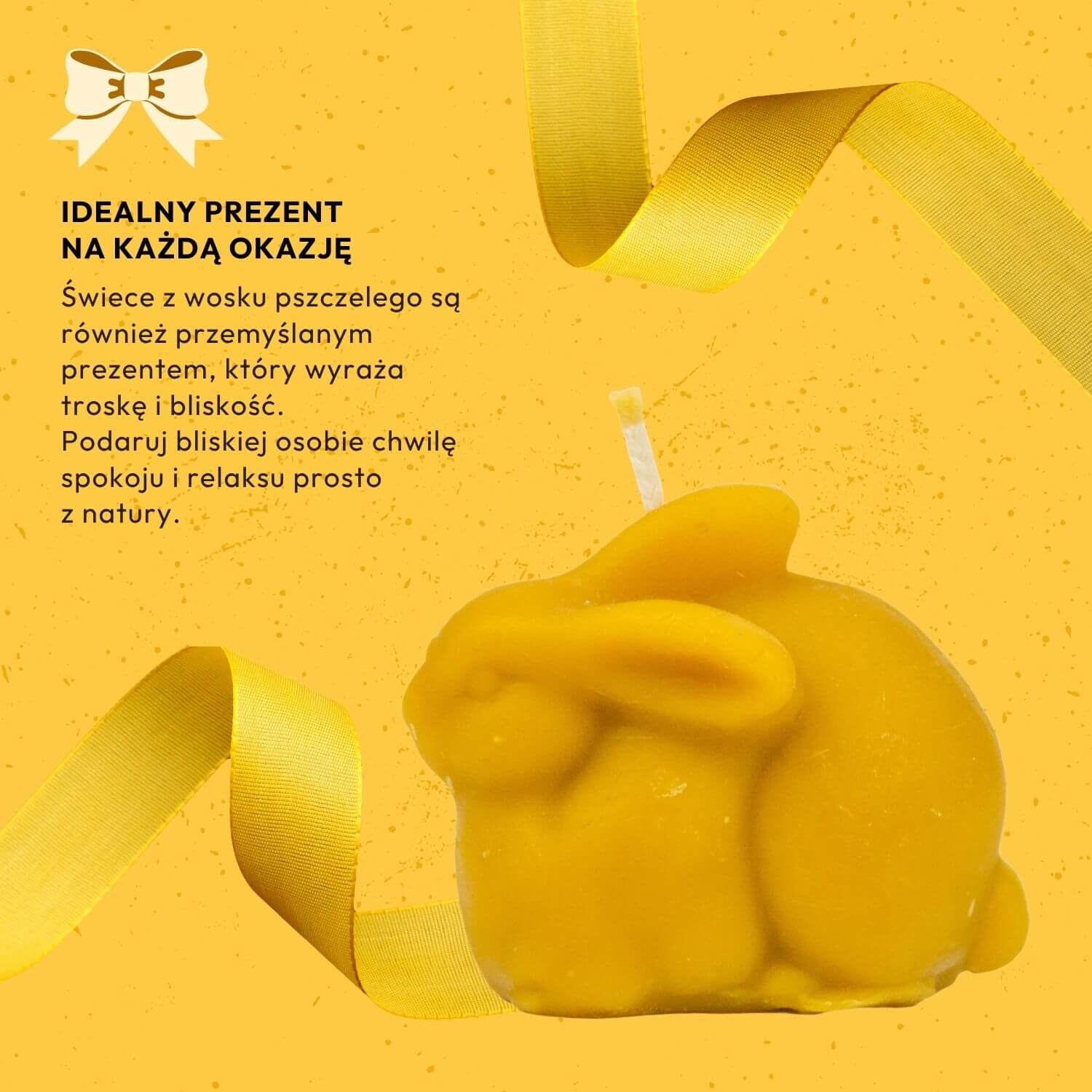 Świeca Siedzący Zając - obrazek 6
