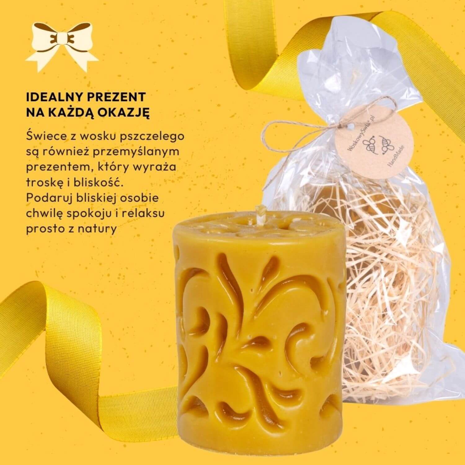 Świeca Ozdobny Walec - obrazek 7