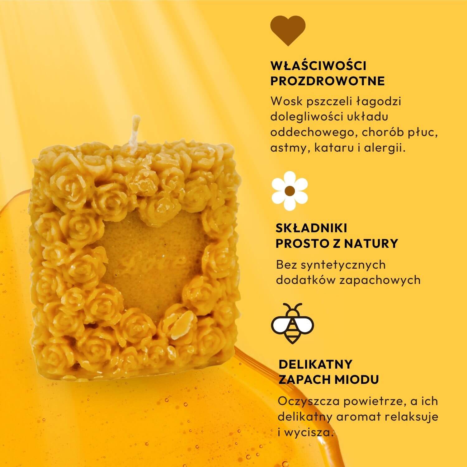 Świeca Różane Love - obrazek 7