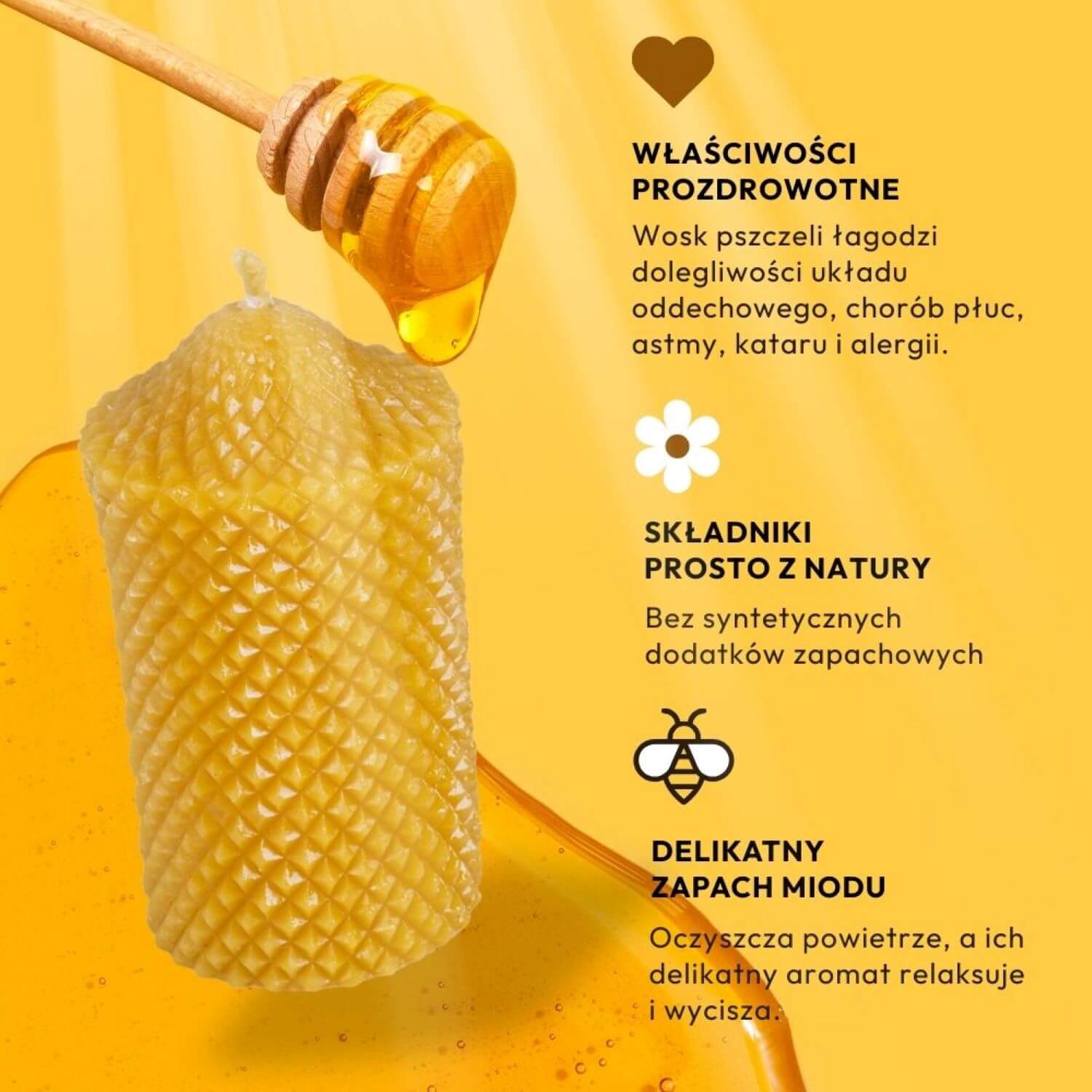 Świeca Pikowany Walec - obrazek 8