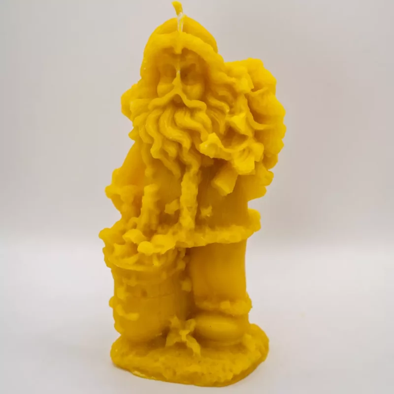 Świeca Mikołaj Świeczka z wosku pszczelego