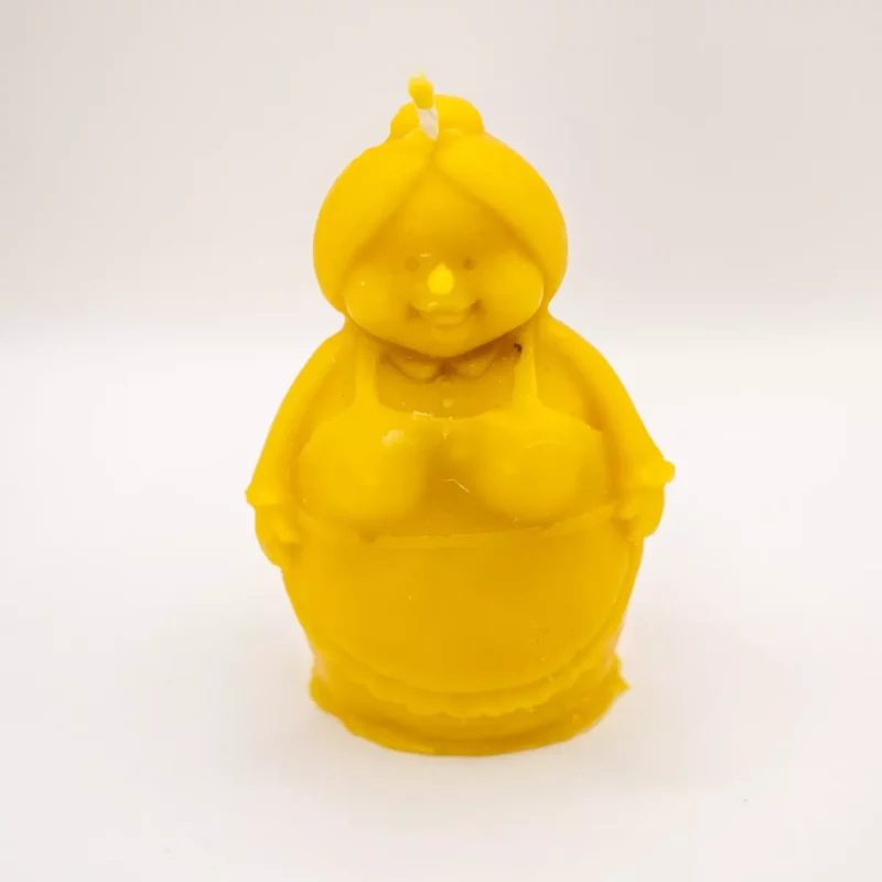 Świeca Babcia Świeczka z wosku pszczelego