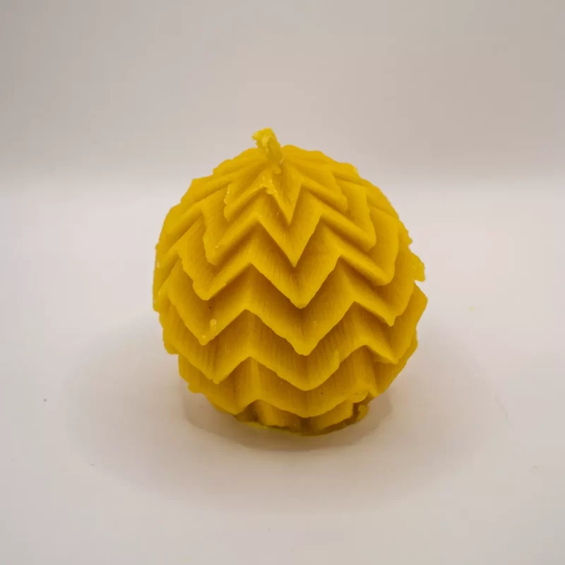 Świeca Bombka Świeczka z Wosku Pszczelego