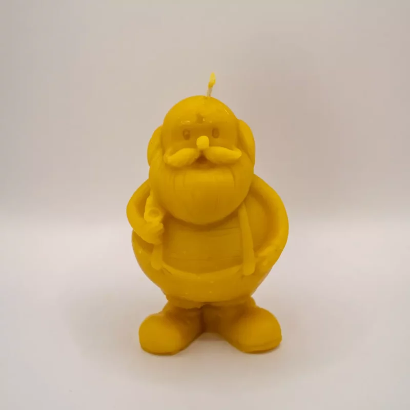 Świeca Dziadek Świeczka z Wosku Pszczelego