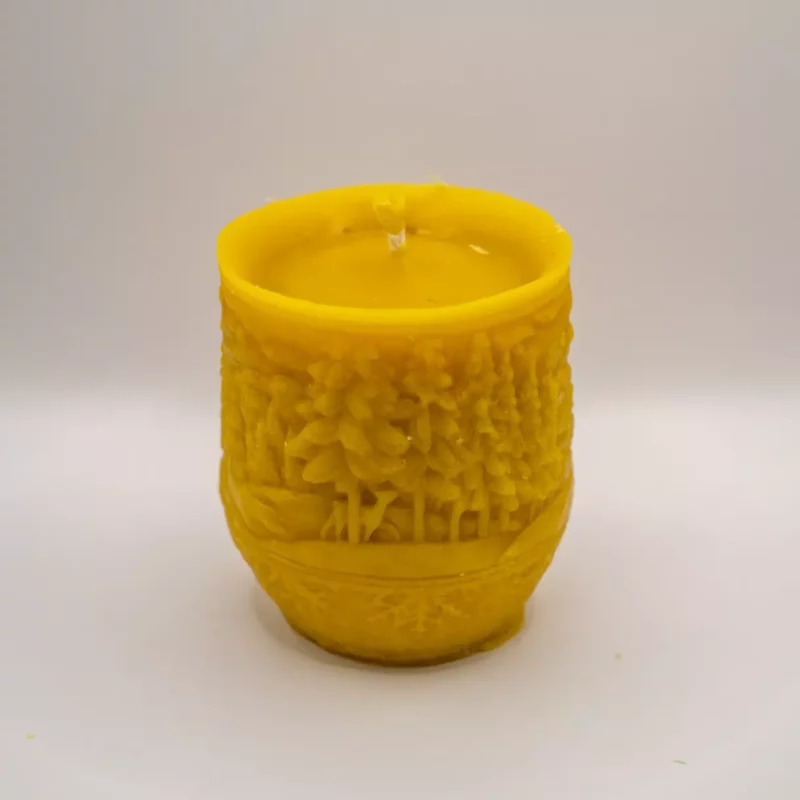 Świeca Kielich Świeczka z Wosku Pszczelego