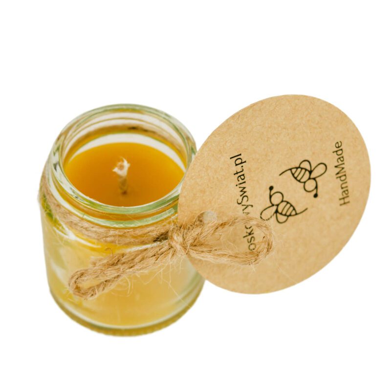 Świeca w Przezroczystym Słoiku 30 ml
