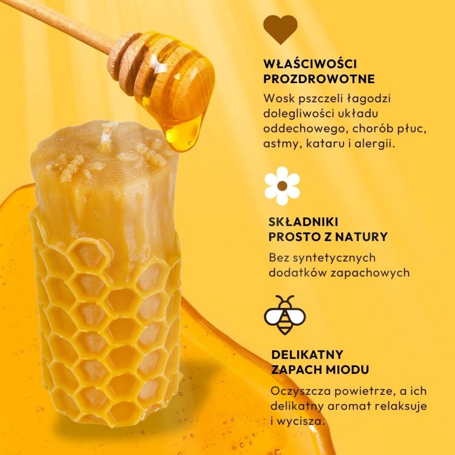 Świeca Kapiący Miód - obrazek 7