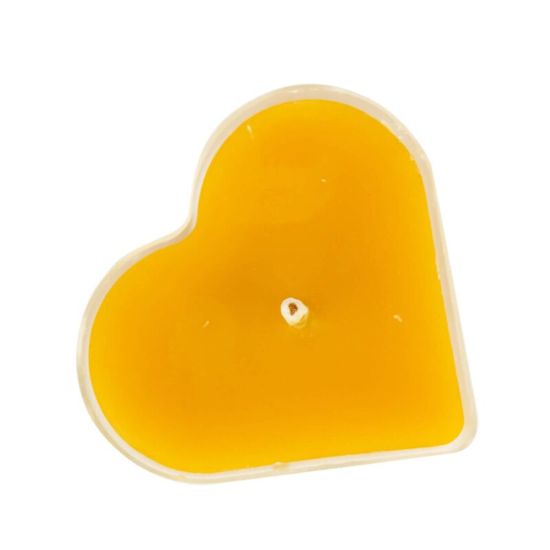 Podgrzewacz Tealight Serce w Plastikowym Pojemniku