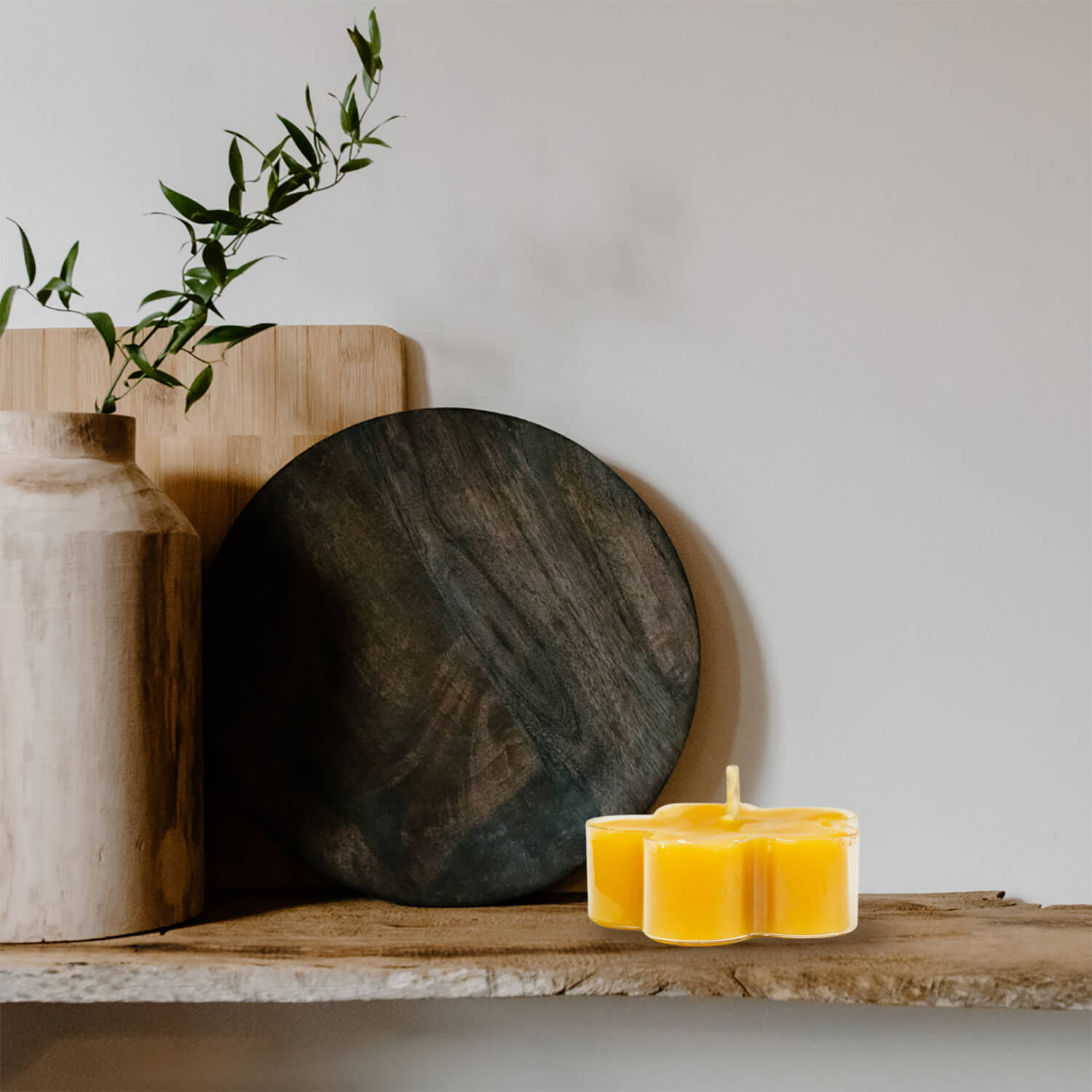 Podgrzewacz Tealight Stokrotka w Plastikowym Pojemniku - obrazek 5