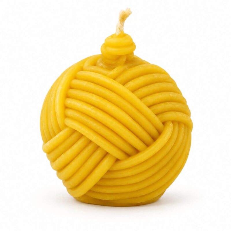 Świeca Bombka Wełniana